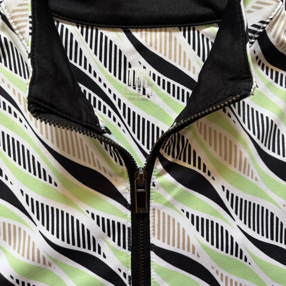 TAIL Quarter Zip Mock Neck Sleeveless Golf Top S - Picture 9 of 11